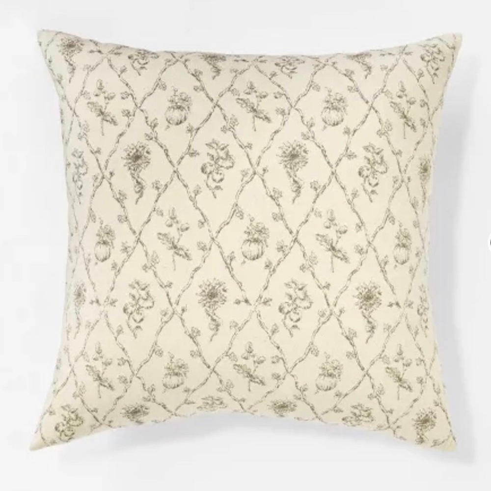 Studio McGee Pillow Cream/Dark Brown - Threshold™
